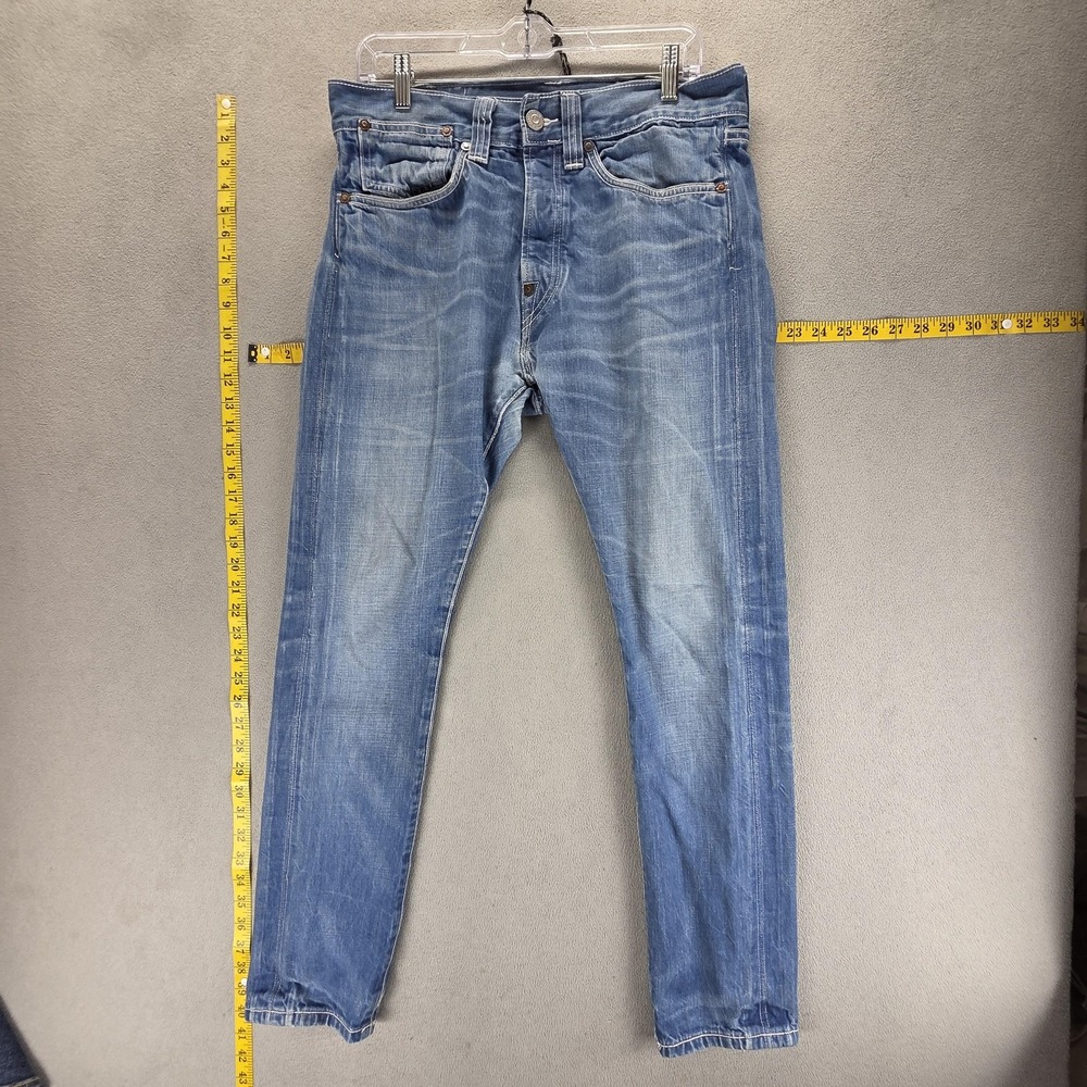 Vintage Levis Jeans Mens 32x32 Blue Engineered Button Fly Medium Wash